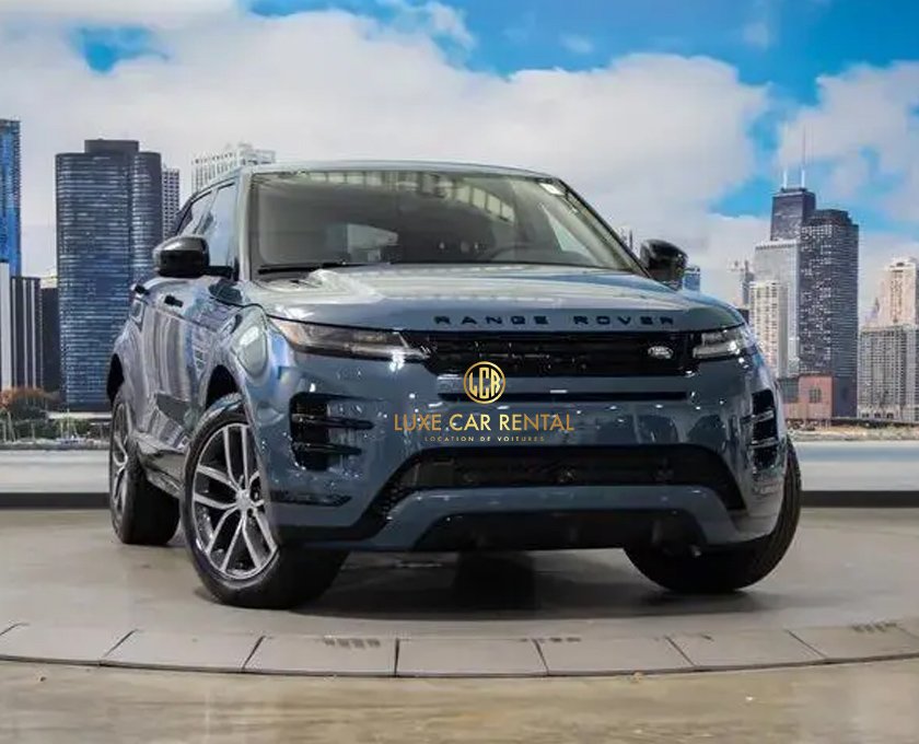 Location Range Rover Evoque Tanger avec Luxe Car Rental