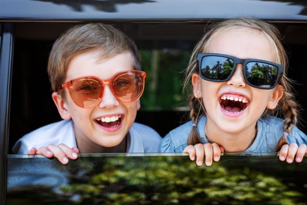 Occuper les enfants en voiture